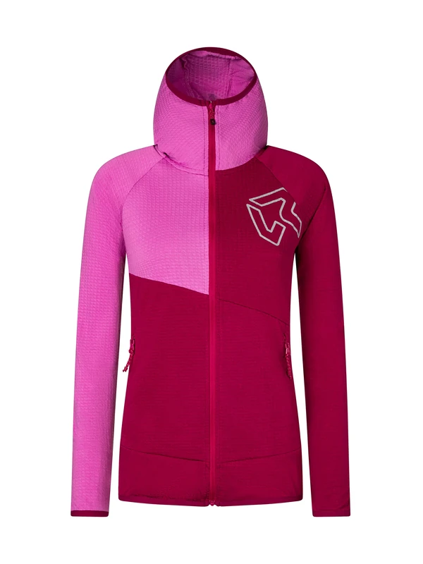 Rock Experience REWC02131 ZEBRA HOODIE Sweatshirt Women's 2000 CHERRIES JUBILEE+0834 SUPER PINK M - Image 1