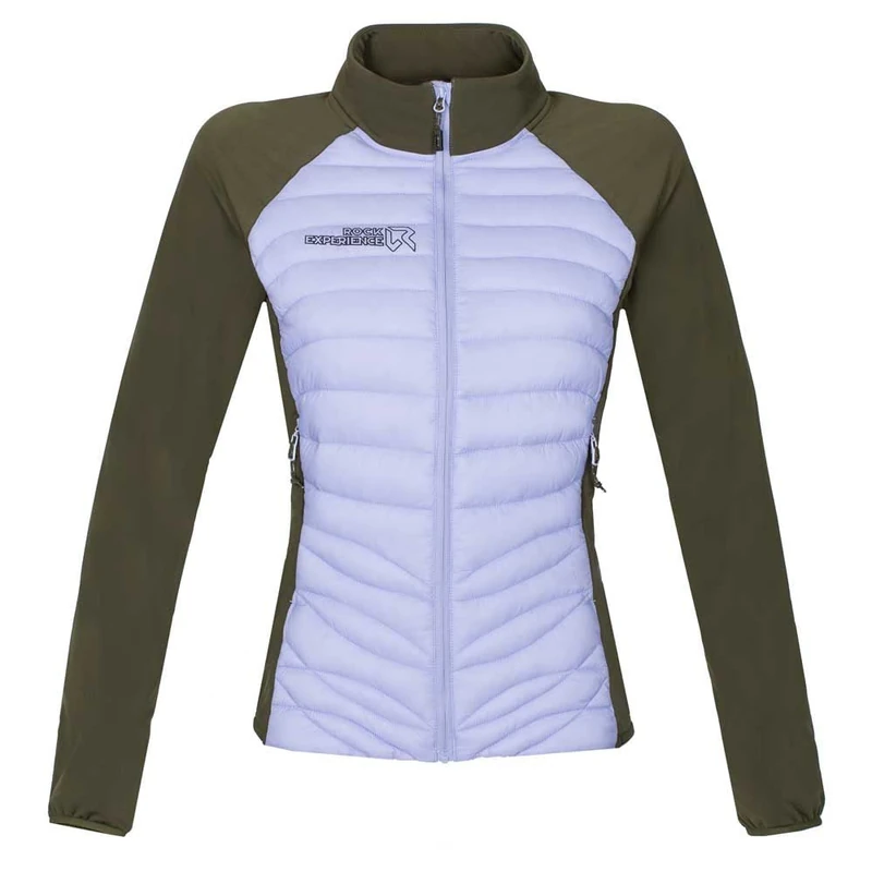 Rock Experience REWJ06001 TEQUILA HYBRID Jacket Women's 2268 BABY LAVENDER+1924 OLIVE NIGHT L