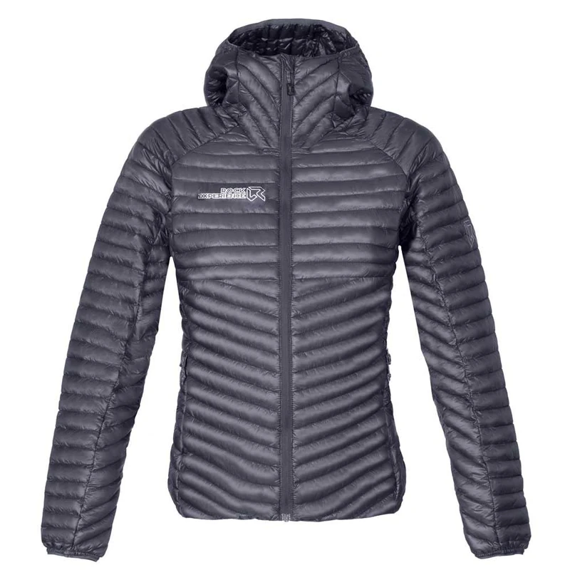 Rock Experience Women's REWJ06551 Sitka Hoodie Padded Jacket, EBONY, M