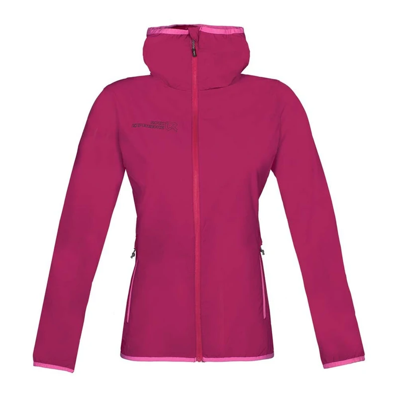 Rock Experience REWJ06571 SOLSTICE 2.0 HOODIE SOFTSHELL Jacket Men's 2000 CHERRIES JUBILEE+0834 SUPER PINK XS