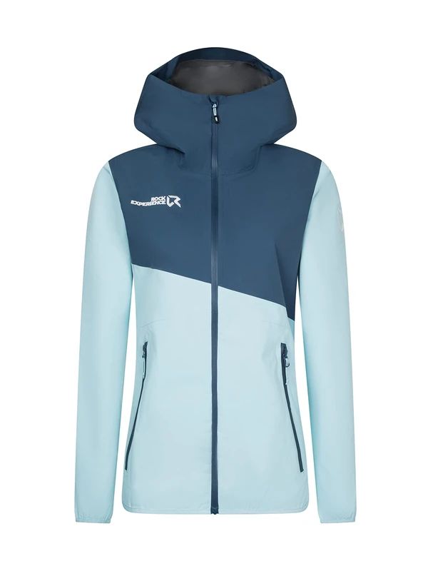 Rock Experience REWJ05691 GREAT ROOF HOODIE Jacket Men's 2285 QUIET TIDE+1344 CHINA BLUE S