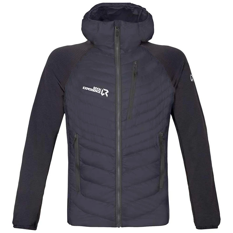 Rock Experience REMJ07161 MANITOBA 2.0 HYBRID Jacket Women's 0208 CAVIAR + 1323 EBONY + 0208 CAVIAR 3XL