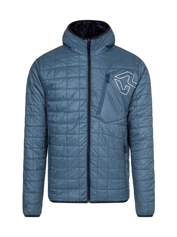 Rock Experience REMJ09482 GOLDEN GATE PACK HOODIE PADDED Jacket Men's 1344 CHINA BLUE+1330 BLUE NIGHTS XXL