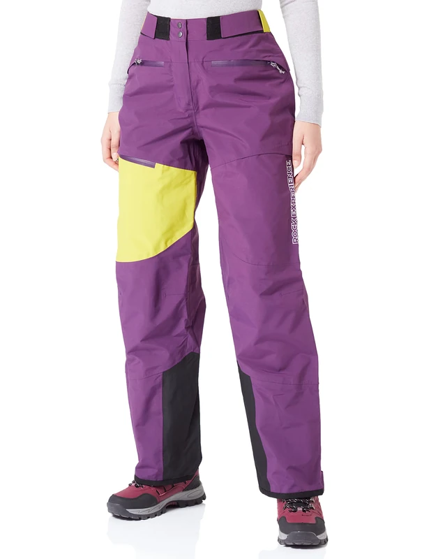 Rock Experience REWP03472 Scandia EVO Pants Women's 0885 Rose Smoke+1991 Pomegranate XL