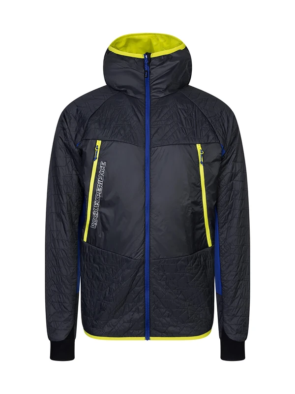 Rock Experience REMJ10861 KATMAI HOODIE HYBRID Jacket Men's 1323 EBONY+1292 SURF THE WEB+2286EVENING PRIMROSE L