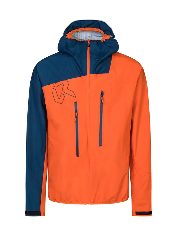 Rock Experience REMJ10801 MT WATKINS 2.0 HOODIE Jacket Women's 0630 FLAME+1484 MOROCCAN BLUE XL