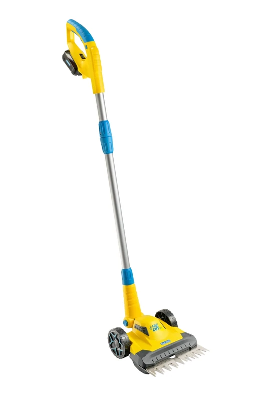 GLORIA FineCut Battery Lawn and Edge Cutter 18 V Set – Supplement for Robotic Lawnmower/Lawn Trimmer 25 cm Cutting Width Adjustable Bar Angle Includes 18 V / 2.5 Ah Power for All Battery