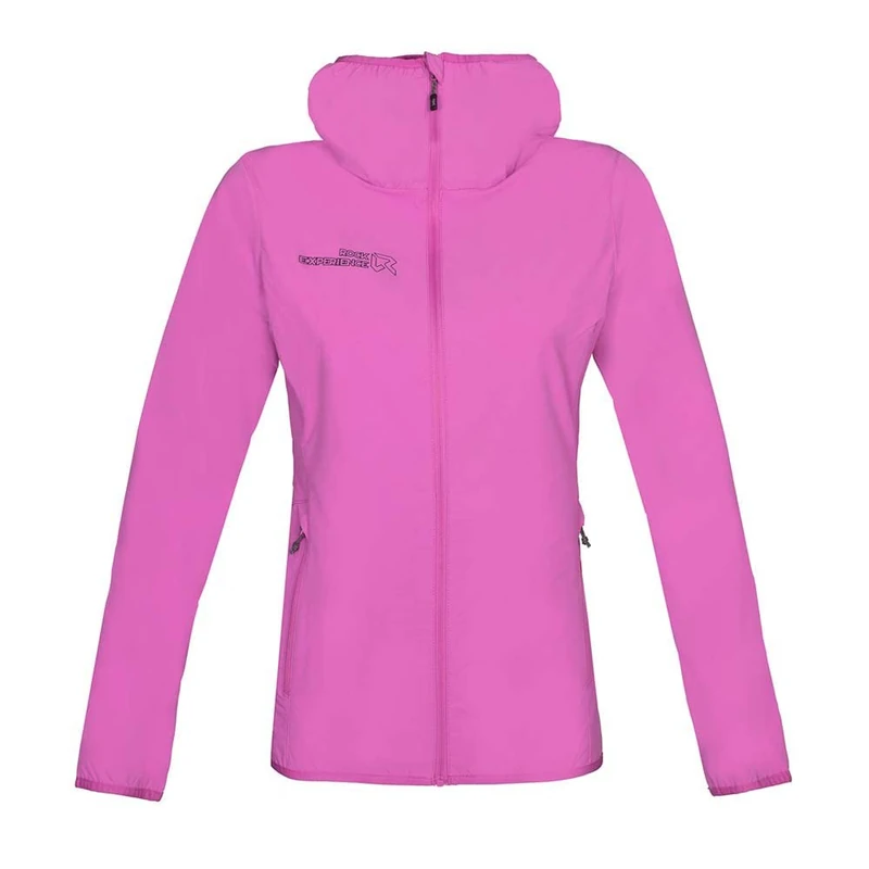 Rock Experience REWJ06571 SOLSTICE 2.0 HOODIE SOFTSHELL Jacket Men's SUPER PINK L
