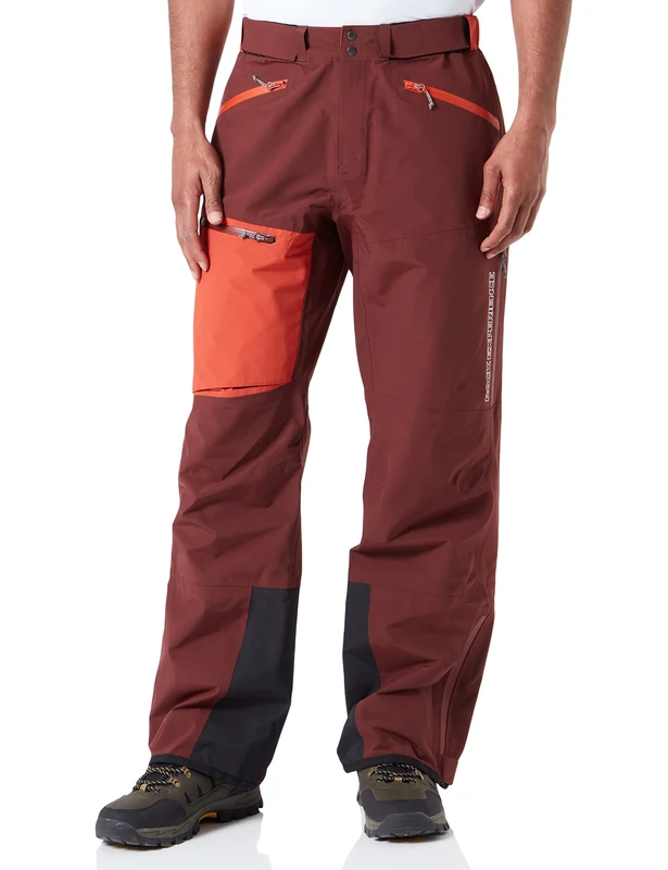 Rock Experience REMP03812 Scandia EVO Pants Men's 1991 Pomegranate+0885 Rose Smoke M