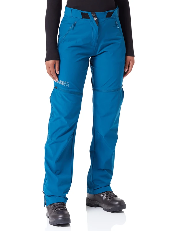 Rock Experience REWP04311 Observer 2.0 T Zip Pants Unisex Moroccan Blue M