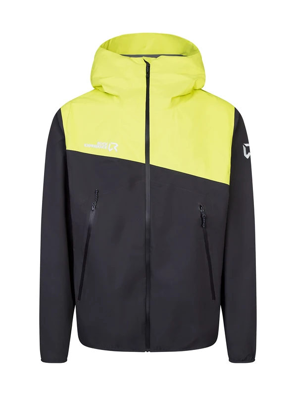 Rock Experience REMJ09421 GREAT ROOF HOODIE Jacket Unisex 1323 EBONY+2286 EVENING PRIMROSE XL