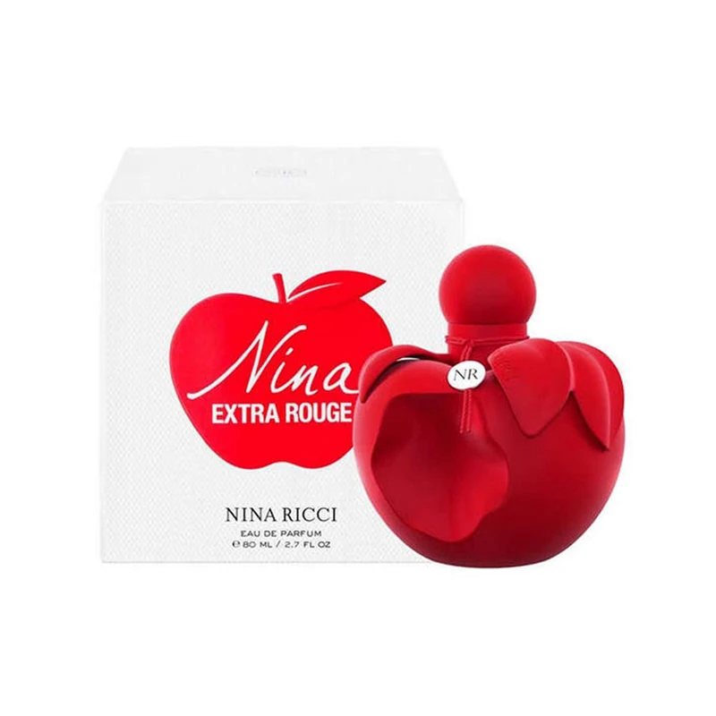 NINA Ricci 450-57698 Fragrance Nina Extra Rouge EDP Spray 80 ml for Adults, Ideal for Long-Lasting Everyday Fragrance wear, 80 ml