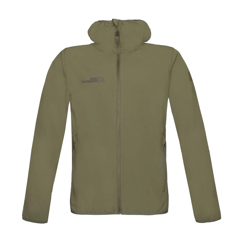 Rock Experience REMJ10781 SOLSTICE 2.0 HOODIE SOFTSHELL Jacket Unisex OLIVE NIGHT M