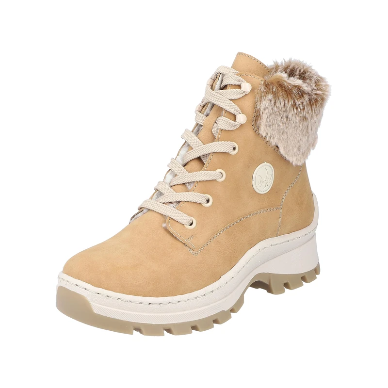 Rieker Women's X9341 Lace-Up Boots, brown, 6.5 UK