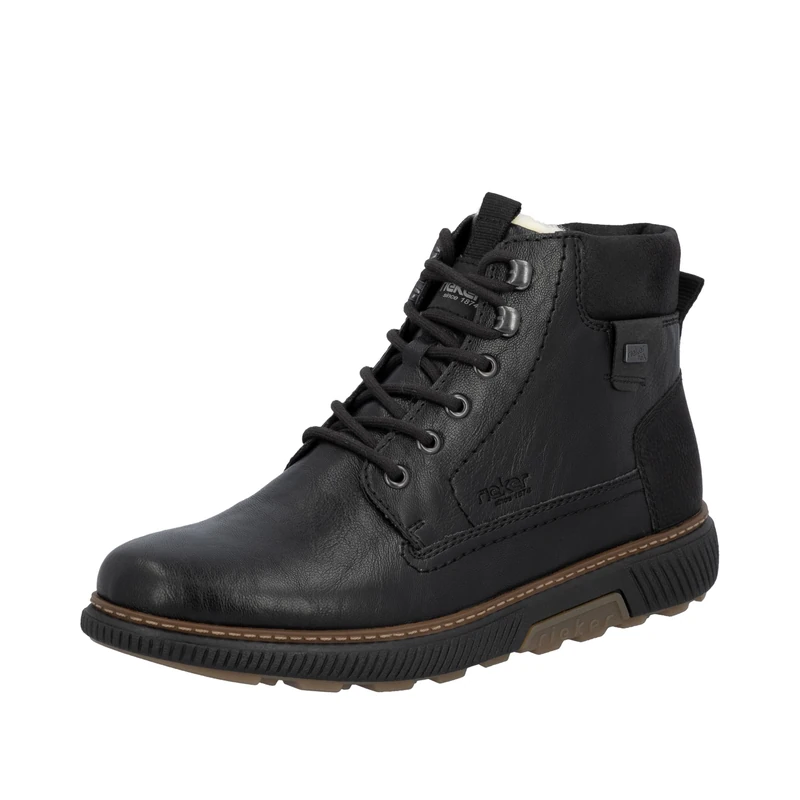 Rieker Men's B3342 Lace-Up Boots, Black 00, 41 EU Weit