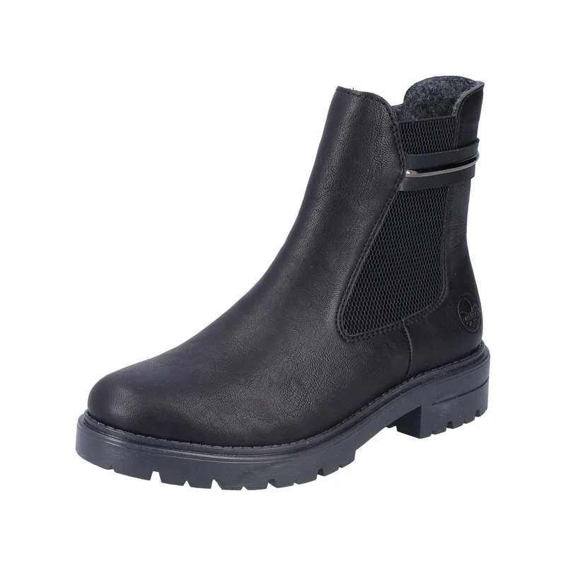 Rieker Men's Y8150 Chelsea Boot, black, 3.5 UK