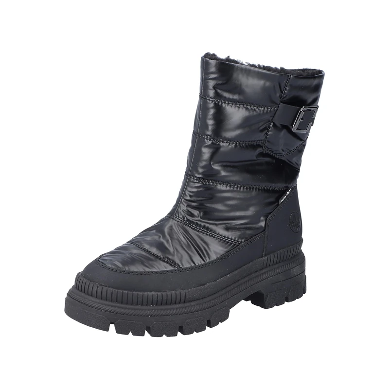 Rieker Women's Y9380 Short Boots, black, 3.5 UK