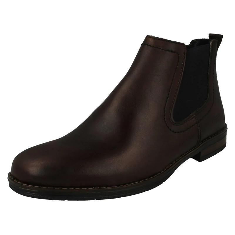 Rieker Men's 10374 Chelsea Boot, Brown, 9.5 UK