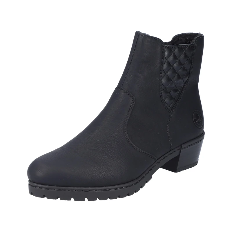 Rieker Women's Y1750Chelsea Boots, black, 6.5 UK