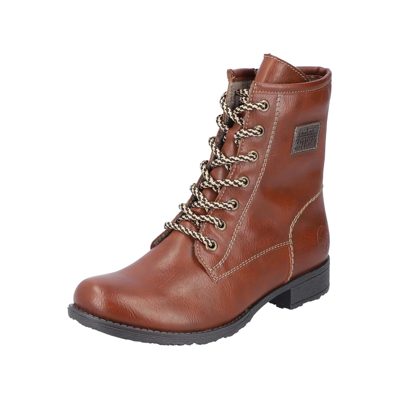 Rieker Women's 70810 Lace-Up Boots, brown, 8 UK