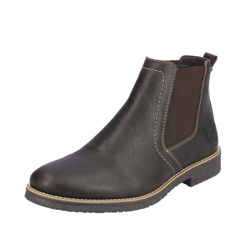 Rieker Mens 33653 Chelsea Boots, brown, 10.5 UK - Image 1