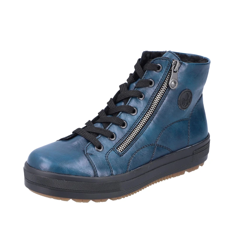 Rieker Women's N2710 Fashion Boots, blue, 3.5 UK