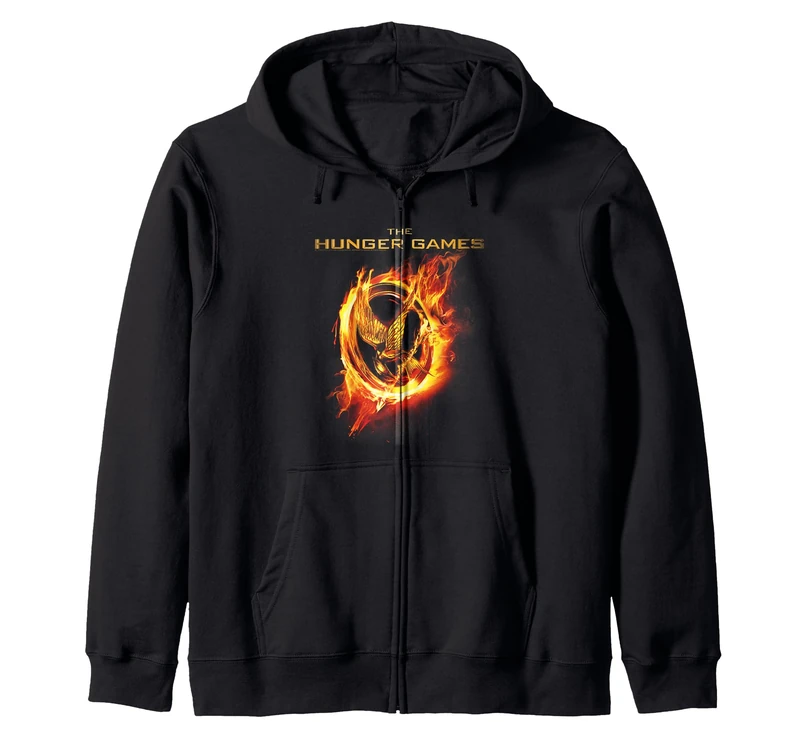 The Hunger Games Main Poster Zip Hoodie
