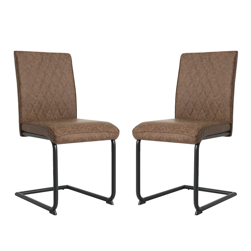 RayGar Dining Chairs, Brown, One Size