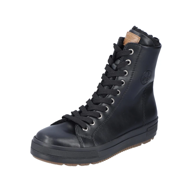 Rieker Women's N2709 Lace-Up Boots, black, 5 UK