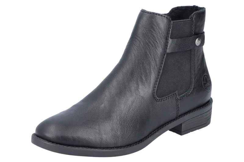 Rieker Women's 73674 Chelsea Boots, black, 6.5 UK