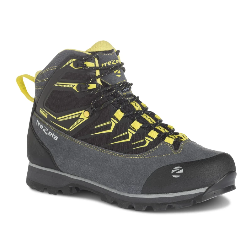 Trezeta 010722700 AORAKI WP Hiking shoe Male GREY YELLOW UK 9.5