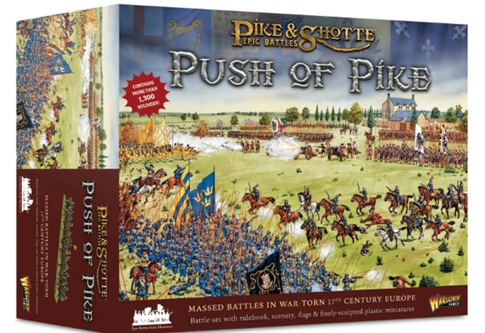 Warlord Games Push of Pike Starter Set a Pike & Shotte Era Strategy Battle Game for 2 or More Players Using Miniature