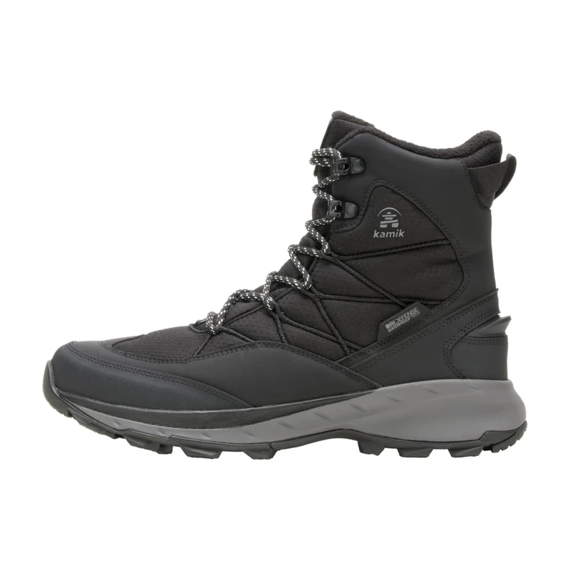 Kamik Men's Trekice Hiking Boots, Black Blk, 10 UK
