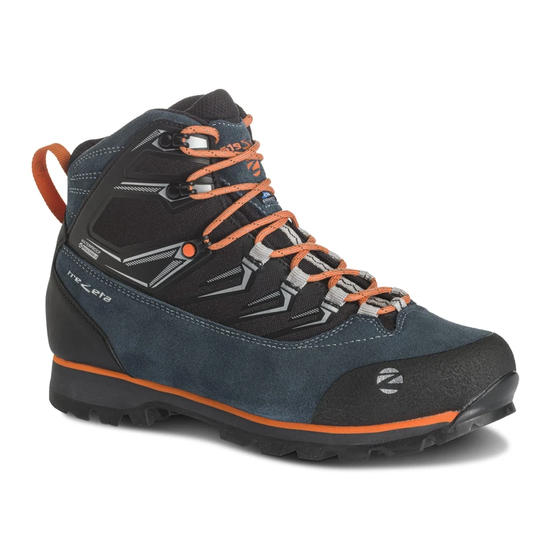 Trezeta 010722705 AORAKI WP Hiking shoe Male BLUE INK ORANGE UK 9