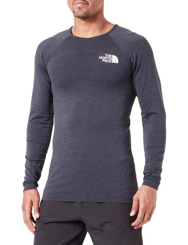 THE NORTH FACE Lab Seamless Crew Sweatshirt Black 140