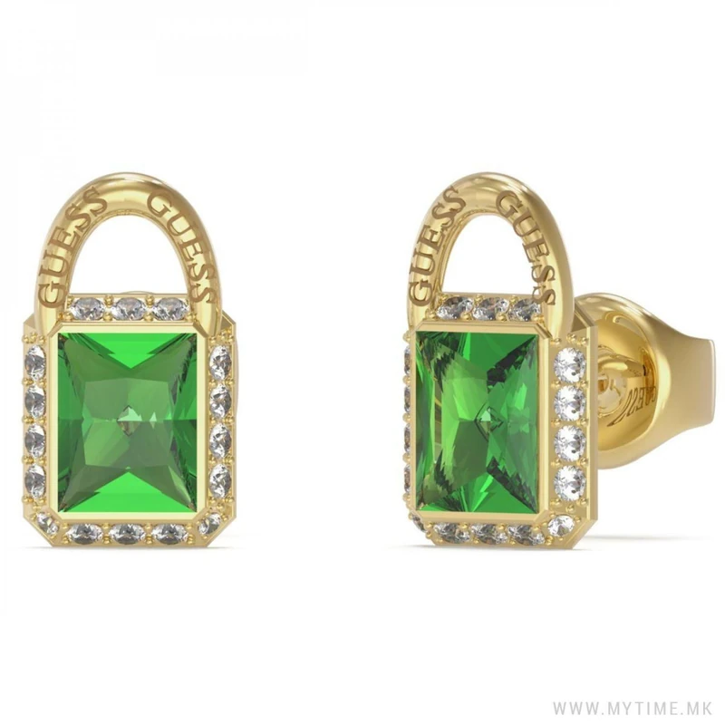 GUESS Shiny Padlock Earrings JUBE02194JWYGGNT-U Brand, one size, Non-precious metals, No Gemstone
