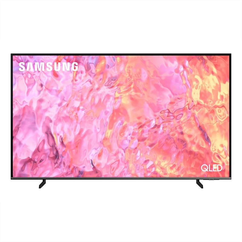 Samsung 43 Inch Q65C QLED HDR 4K Smart TV (2023) - Quantum HDR QLED TV With Alexa, Dual LED Technology, Crystal 4K Processor, Object Tracking Sound, Built In Gaming TV Hub, Slim Profile & Multi View