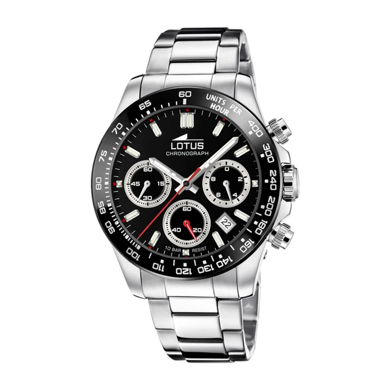 Lotus Men's Watch 18912/6 Freedom Stainless Steel Case 316L Silver Plated Stainless Steel Strap 316L Silver - Image 1