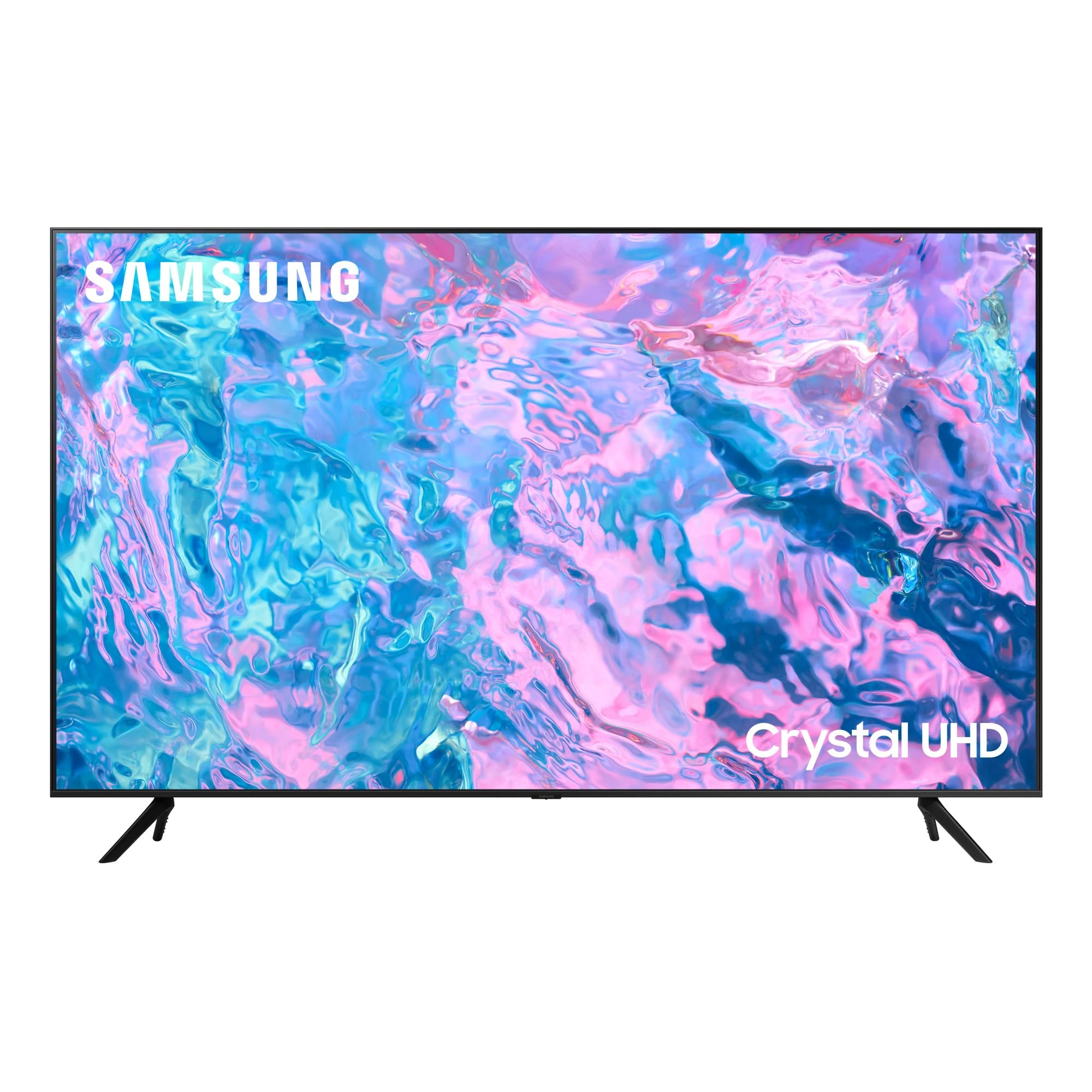 Samsung 58 Inch CU7100 UHD HDR Smart TV (2023) - 4K Crystal Processor, Adaptive Sound Audio, PurColour, Built In Gaming TV Hub, Smart TV Streaming & Video Call Apps And Image Contrast Enhancer
