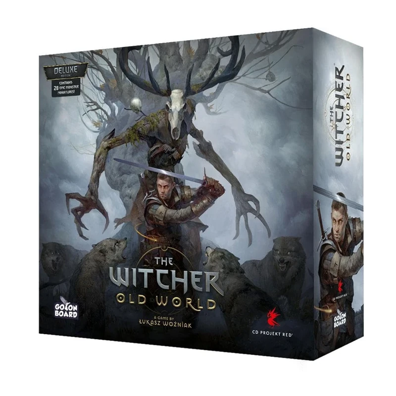 Go On Board | The Witcher: Old World Deluxe | Board Game | Ages 14+ | 1-5 Players | 90-150 Minutes Playing Time