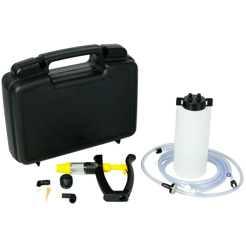 Phoenix Systems V-5 Reverse Brake and Clutch Bleeder (Includes Bottle and Hard Case), One Person, Fits All Makes and Models