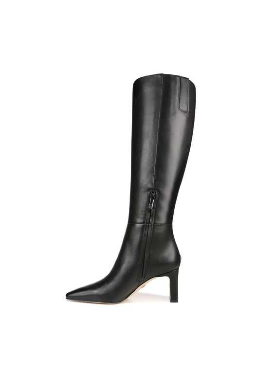 Sam Edelman Shoes for Women - Sylvia Knee high Boots Medium Fit Black UK 6