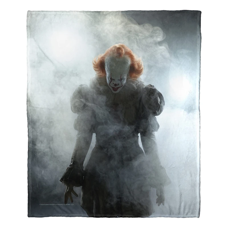 Northwest IT 2 Silk Touch Throw Blanket, 50" x 60", Smokey Clown