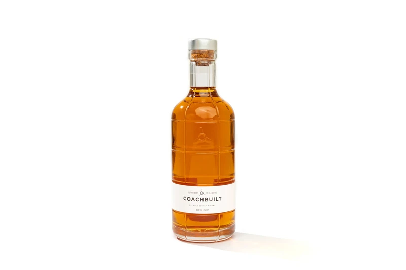 Coachbuilt finest Blended Whisky, 70cl - 46 Percent ABV Cask-Finished and ideally Balanced Scotch Whisky - From Spirits Expert George Koutsakis and Formula 1 Legend Jenson Button - Image 1
