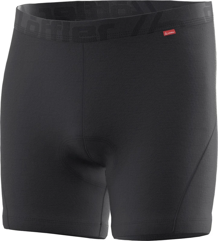 LÖFFLER Men's Cycling Undershorts Underwear, Black