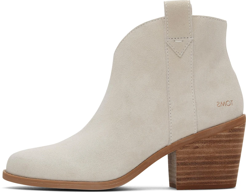 TOMS Women's Constance Ankle Boot, Light Sand Suede, 5.5 UK