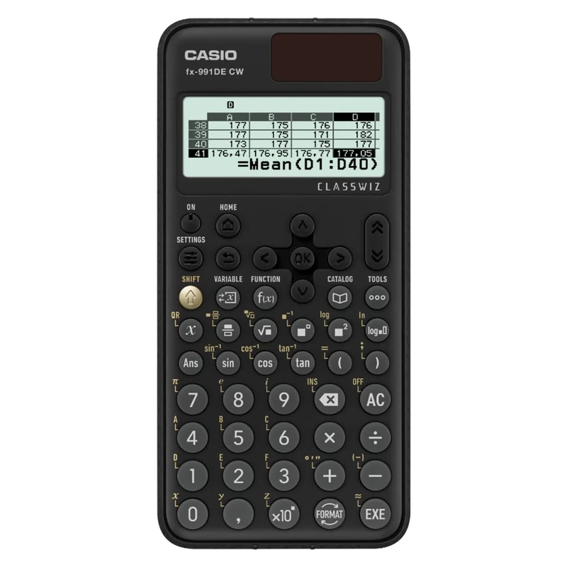 Casio FX-991DECW ClassWiz Technical Scientific Calculator, German version