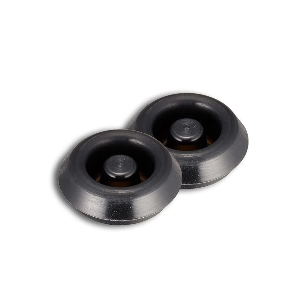 Anakel Home Valve Diaphragm Compatible with Fissler Blue Point, Fissler Vitaquick and Comfort Pots, Manufactured up to 2010, Pack of 2, Adaptable, Black