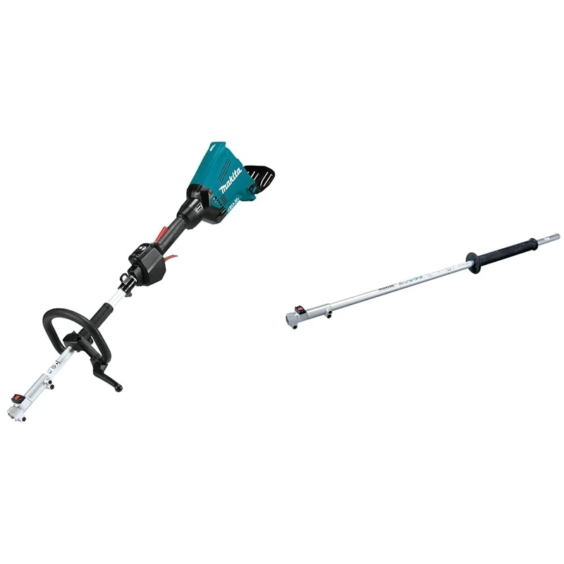 Makita DUX60Z Twin 18V (36V) Li-Ion LXT Brushless Split Shaft - Batteries And Charger Not Included & 191E24-8 LE400MP Extension Pole Attachment