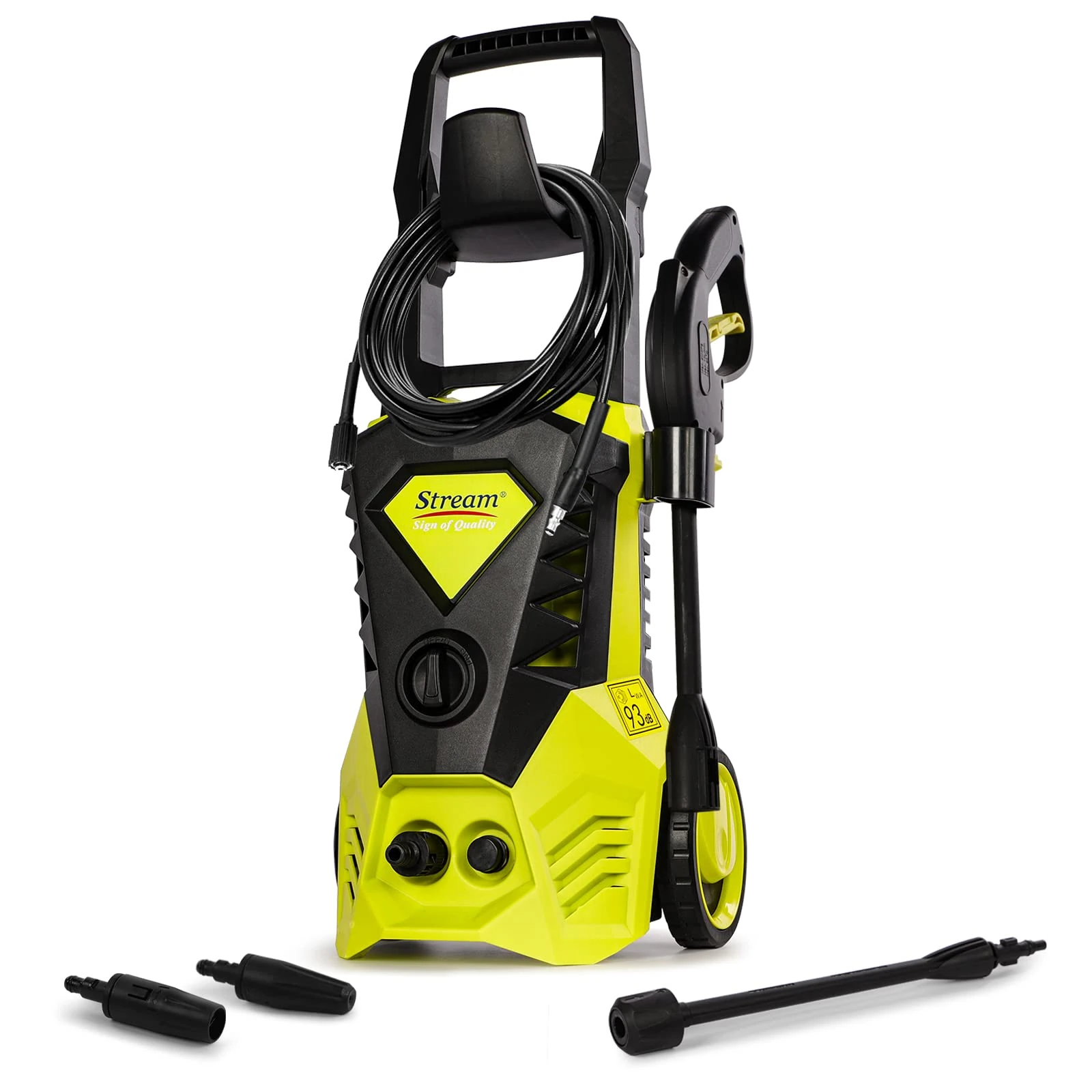 Pressure Washer, Portable Jet Washer Pressure Washers with Patio Cleaner, High Power Washing Machine Cleaner for Deep Cleaning Tools for Cars Patio Driveway Home Use (2000Wl)